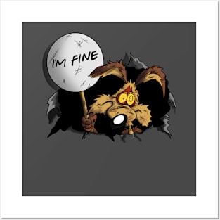 I'm fine Posters and Art